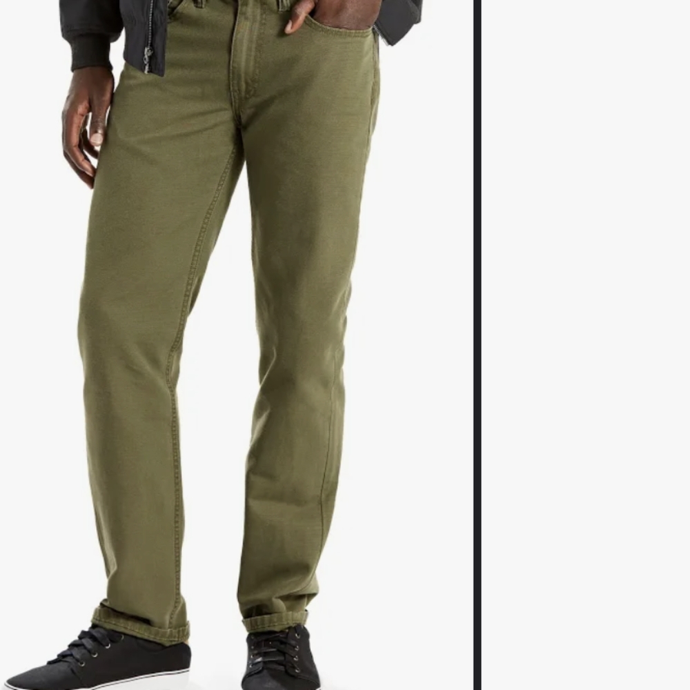 Levis 514 Regular Fit Jean Premium Denim Stretch Denim Pant, Size W40 X L30